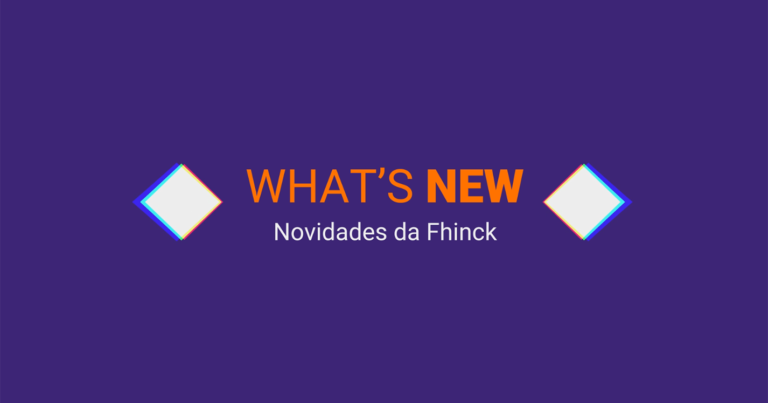 What'sNew: Vídeo de lançamento de novidades da Fhinck